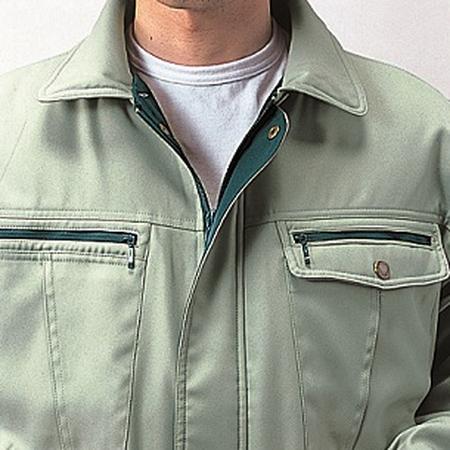 防具 mmm 自重堂 48073 ドカジャン 制電防寒コート(襟ボア仕様)｜作業服・作業着