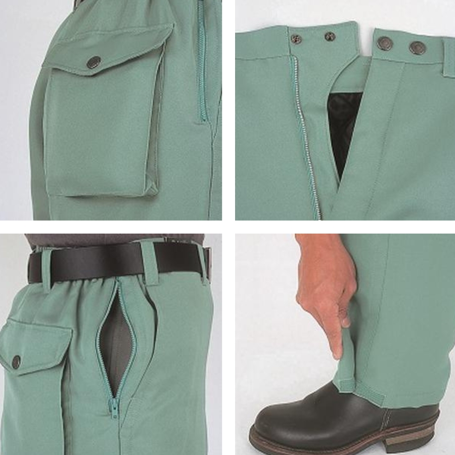 BIGサイズ】帯電防止撥水加工のエコマーク認定作業用防寒パンツ48371