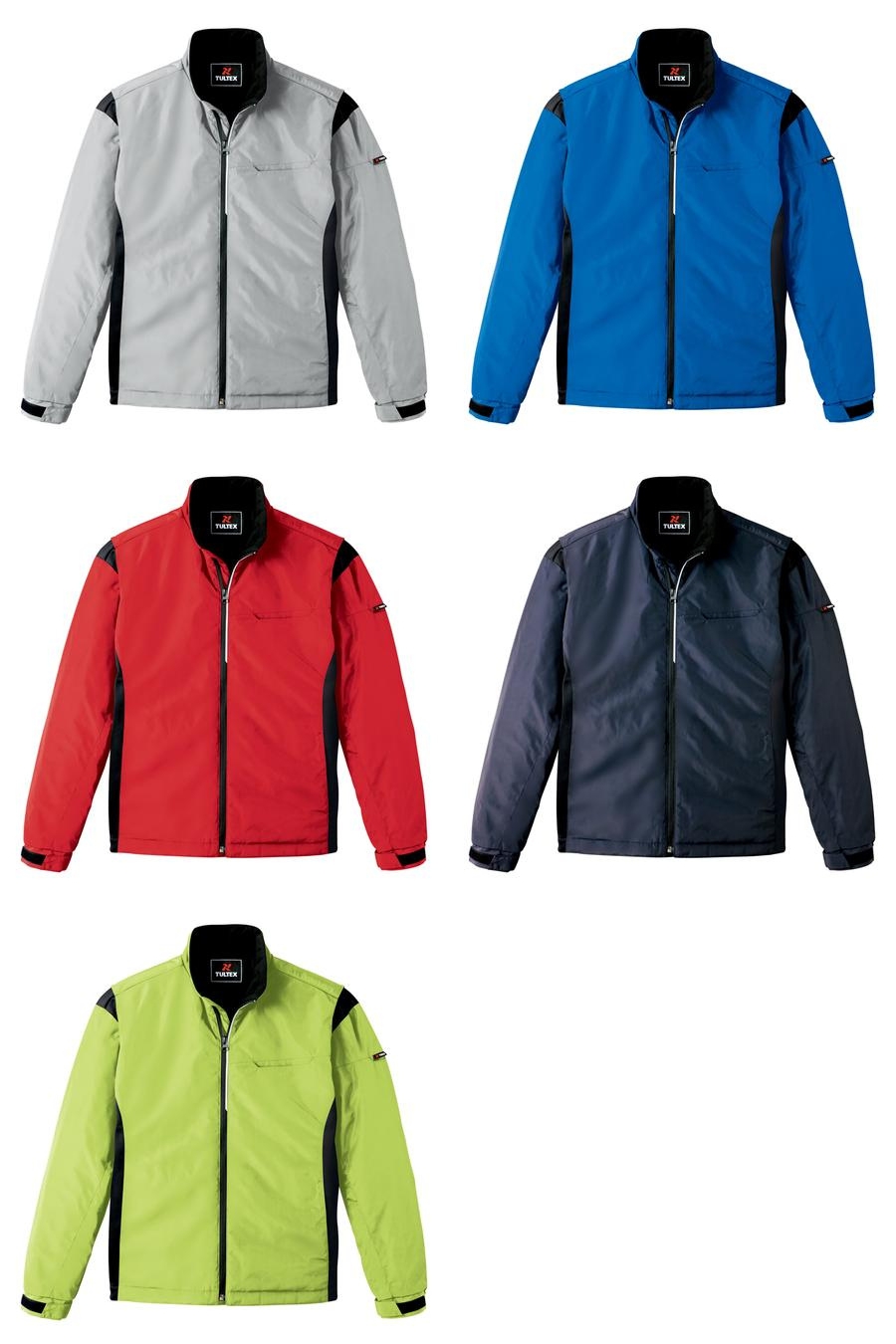 アイトス防風軽量ユニフォーム腕を上げやすい運動性抜群の軽防寒AZ50115