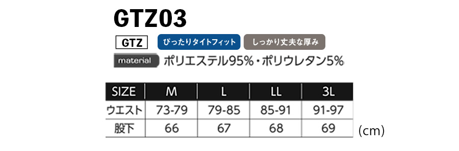 gtz03サイズ