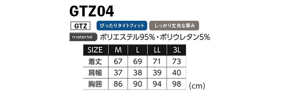 gtz04サイズ