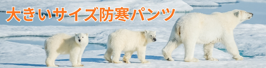 大きいサイズ防寒パンツ