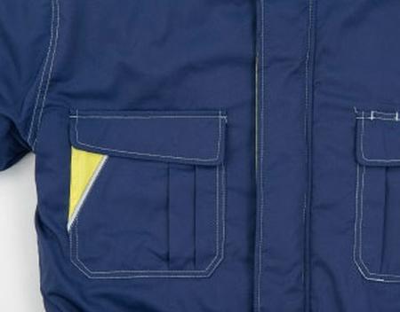 軽量で動きやすい中綿入り作業用防寒つなぎ服PS-2200 | 防寒服プロ