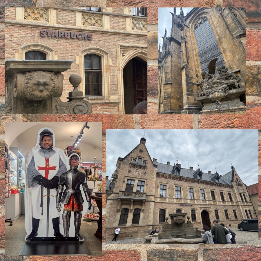 チェコプラハのスターバックス